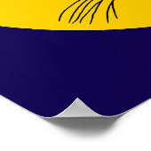 Black Cat Face Poster (Hoek)