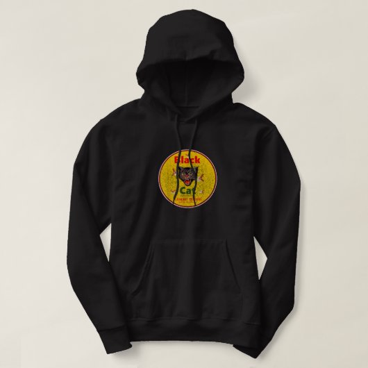 Black Cat firackers Hoodie (Design voorkant)