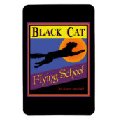 Black Cat Flexi Magnet (Vertical)