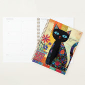 Black Cat Folk Art Planner (Display)