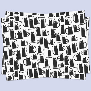 Black Cat Fun Tissuepapier