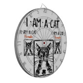Black Cat Gifts Dartbord (Voorkant Links)
