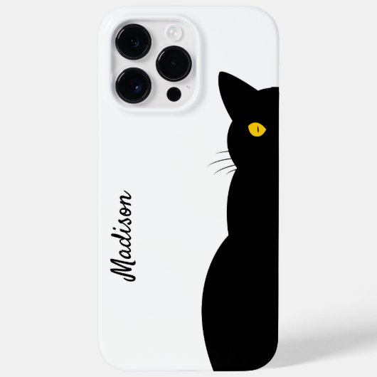 BLACK CAT Golden Eyes  Case-Mate iPhone Case (Achterkant)