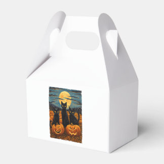 Black Cat Halloween Kat Liefhebbers Sterrennacht K Bedankdoosjes