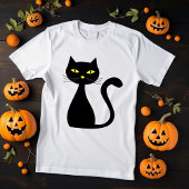 Black Cat Halloween T-shirts