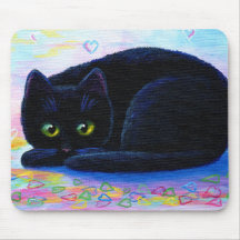 Black Cat Hearts Valentijn Creationarts