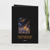 BLACK CAT - HEKS PET KAART (Achterkant)