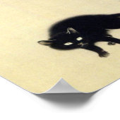 Black Cat Hishida Shunso Poster (Hoek)