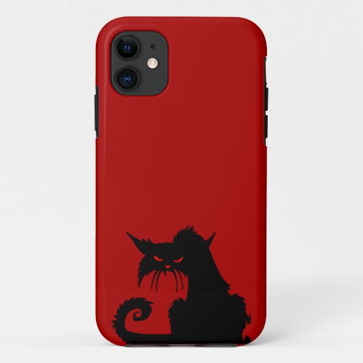 Black Cat Hoesje-Mate iPhone draagtas Case-Mate iPhone Case (Achterkant)