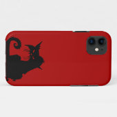 Black Cat Hoesje-Mate iPhone draagtas Case-Mate iPhone Case (Achterkant (horizontaal))