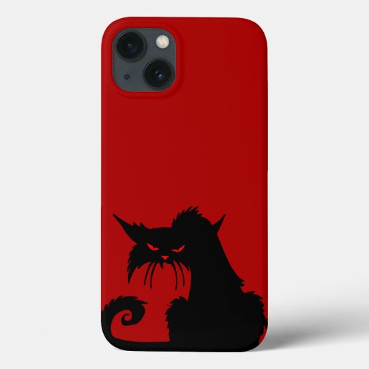 Black Cat Hoesje-Mate iPhone draagtas Case-Mate iPhone Case (Achterkant)
