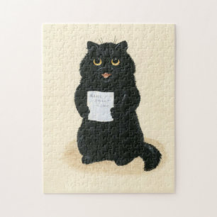 Black Cat Home Sweet Home Rescue Shelter  Legpuzzel