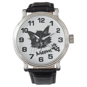 Black Cat-horloges Horloge