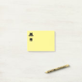 Black Cat, hou vol. Post-it® Notes (Op bureau)