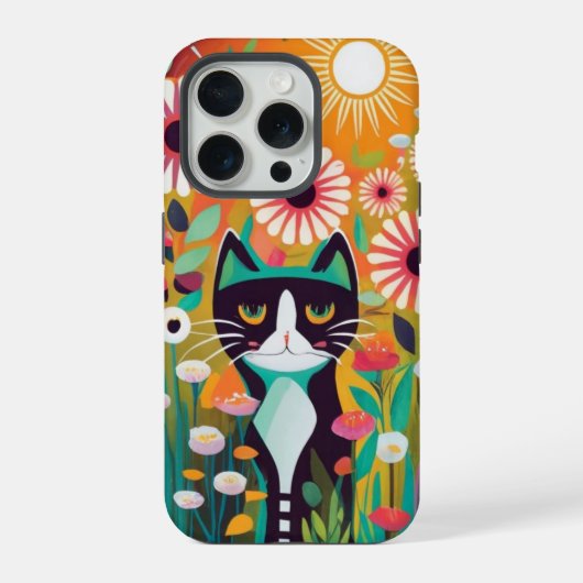 Black Cat in The Garden (Verso)