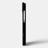 Black Cat iPad-draagtas met wieltjes in Le Chat iP Case-Mate iPhone Case (Achterkant / Links)