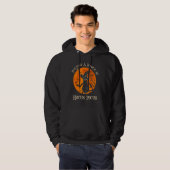 Black Cat It's Just A Bunch Of Hocus Pocus Cat shi Hoodie (Voorkant volledig)
