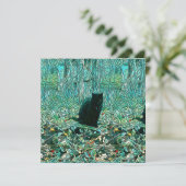 Black Cat Kaart (Staand voorkant)