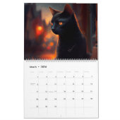 Black Cat kalender (Mar 2026)