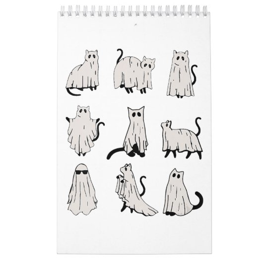 Black Cat kerst lichthemd grappig kattenliefhebber Kalender (Hoes)