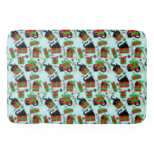 Black Cat kerstcadeaus Badmat (Voorkant)