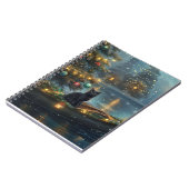 Black Cat kerstvakantie Notitieboek (Linkerzijde)