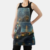 Black Cat kerstvakantie Schort (Insitu)