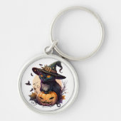 black cat key sleutelhanger (Voorkant)