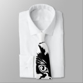 Black Cat kijkt naar je. Stropdas (Gebonden)