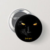 Black Cat Magic aanpasbaar Ronde Button 5,7 Cm (Voorkant /achterkant)