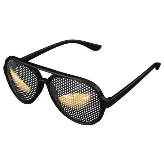 Black Cat Magic grappig Aviator Zonnebril (Gekanteld)