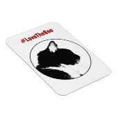 Black Cat Magnet Magneet (Rechterzijde)