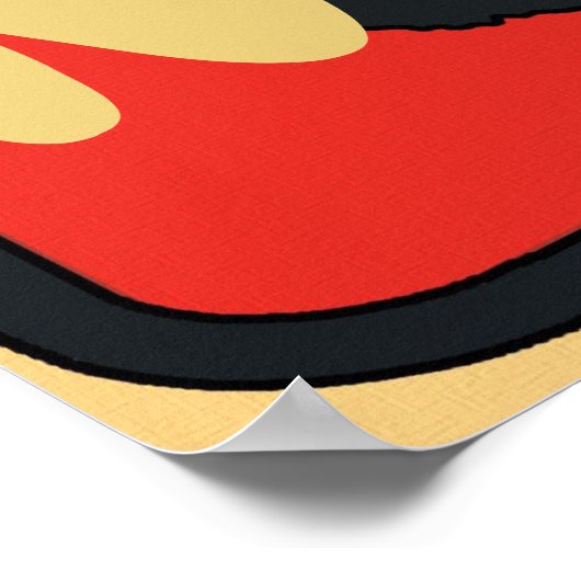 Black Cat, Mardi Gras, modifier le texte Poster (Coin)