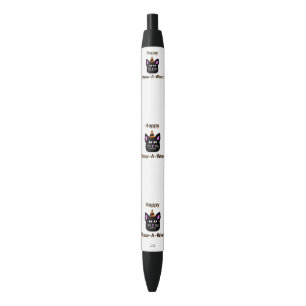 Black Cat Meow-A-Ween Pen