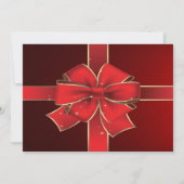 Black Cat Merry kerst Bedankkaart (Achterkant)