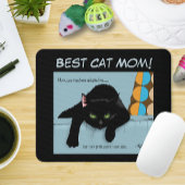 Black Cat Moederdag Muismat