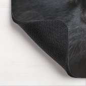 Black Cat Mousepad Muismat (Hoek)