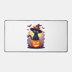 Black Cat Mummy Hommes Femmes Enfants Halloween Fu
