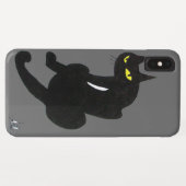 BLACK CAT NINJA Grey Case-Mate iPhone Case (Achterkant (horizontaal))