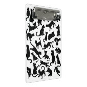 Black Cat Pattern Mini Klembord (Schuin)