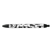 Black Cat Pattern Zwarte Inkt Pen (Voorkant)