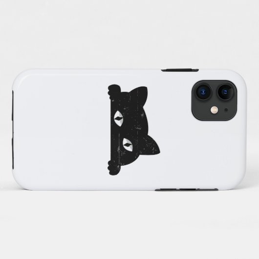 Black Cat Peking Case-Mate iPhone Case (Achterkant (horizontaal))