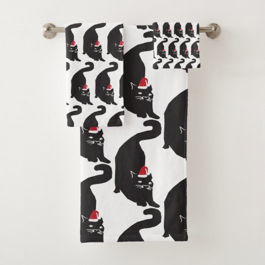 Black Cat Père Noël (En situation)