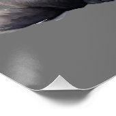 Black Cat & Pompoen Halloween POSTER Perfect Poster (Hoek)