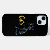 Black Cat Portrait Case-Mate iPhone Case (Achterkant (horizontaal))