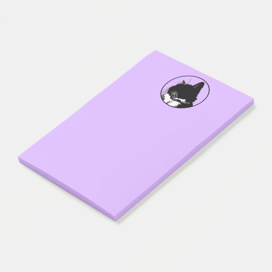 Black Cat Post-It Notes (Schuin)