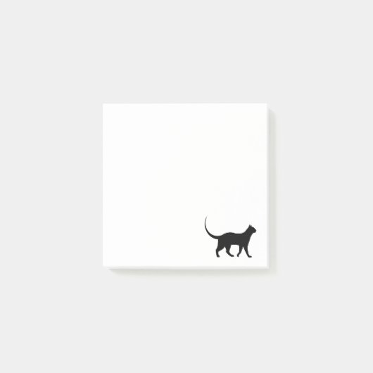 Black Cat PostIt Post-it® Notes (Voorkant)