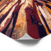 Black Cat Prêt à grimper Poster Imprimer Mur Art (Coin)