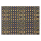 Black Cat Reading A Book Of Solstice Spells Tafelkleed (Voorkant (Horizontaal))