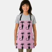 BLACK CAT RETRO PINK SCHORT (Insitu)